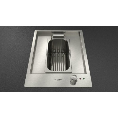 Frytkownica elektryczna do zabudowy Fulgor cph 401 fr x 40 cm ze stali nierdzewnej