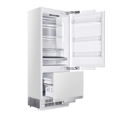 Fulgor fbcd 761 tnf edbl Einbaukühlschrank + Gefrierschrank 76 cm H 213