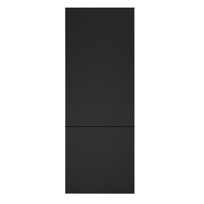 Fulgor f4panel30bmumbk Puertas de frigorífico de acero inoxidable negro mate