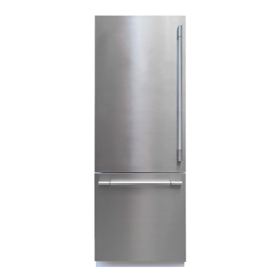 Fulgor fbcd 762 tnf edbl réfrigérateur encastrable + congélateur 76 cm h 213 + portes inox