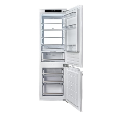 Einbau-Kombinationskühlschrank Fulgor fbcd 355 tnf edbl 54 cm H 177