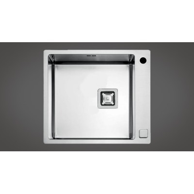 Fulgor p1b 5651 qa f sf fregadero empotrado 1 seno 57 cm acero inoxidable