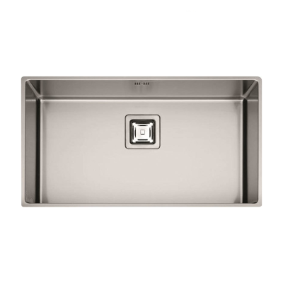 Fulgor p1b 8343 qu fregadero bajo encimera 1 seno 83 cm acero inoxidable