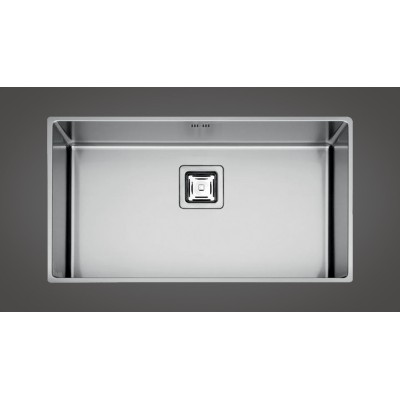 Fulgor p1b 8343 qu fregadero bajo encimera 1 seno 83 cm acero inoxidable