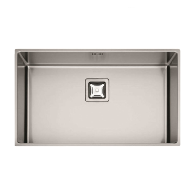 Fulgor p1b 7343 qu Einzelbecken-Unterbauspüle 73 cm Edelstahl