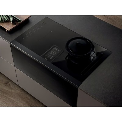 Elica Lhov oven with hob integrated hood built-in 90 cm
