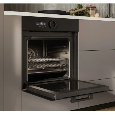 Elica virtus multi dd forno da incasso 60 cm vetro nero