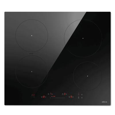 Elica prf0199861 primis 604 plus plaque à induction 60 cm noir