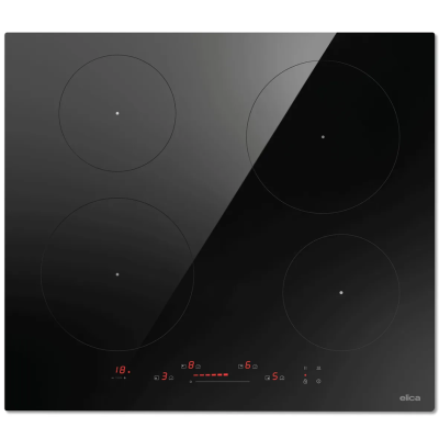 Elica prf0199859 primis 604 table de cuisson à induction 60 cm verre noir