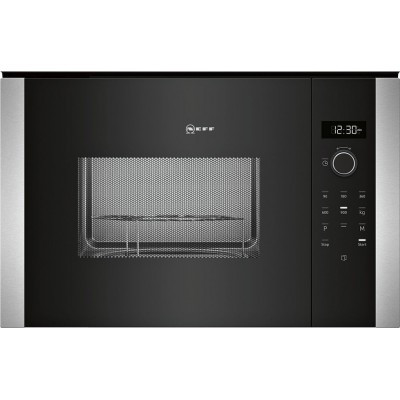 Neff hlagd53n0 built-in microwave oven 60 cm stainless steel + glass