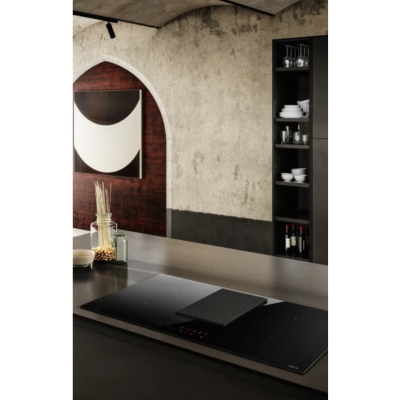 Elica Nikolatesla prime S + placa de inducción 83 cm negra