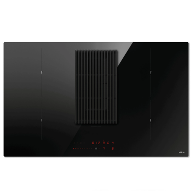 Elica Nikolatesla prime S + placa de inducción 83 cm negra
