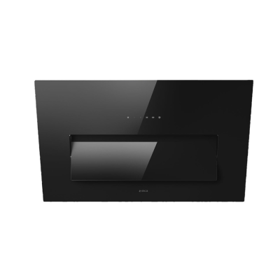 Elica Bloom bl/a/85 wall hood 85 cm black glass