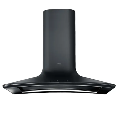 Elica Sweet wall hood + chimney extension 85 cm black