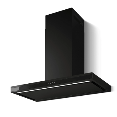 Elica Element blmat/a/90 wall hood 90 cm black