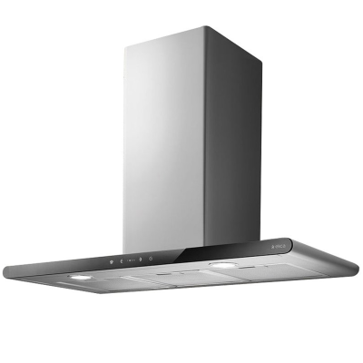 Elica Galaxy blix/a/80 hotte murale 80 cm acier inoxydable - verre noir