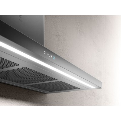 Elica Thin ix/a/120 cappa parete 120 cm acciaio inox