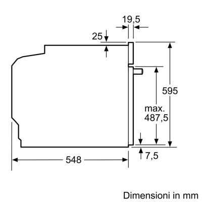 Neff b1acc2an0 horno pirolítico empotrable 60 cm acero inoxidable