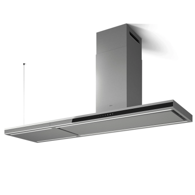 Elica Element Island ixbl/a/180 island hood 180 cm stainless steel + black glass