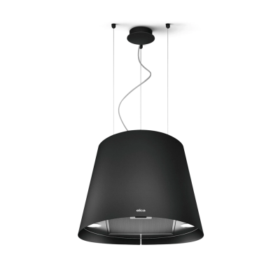 Elica Juno bl/f/50 suspended island hood 50 cm black