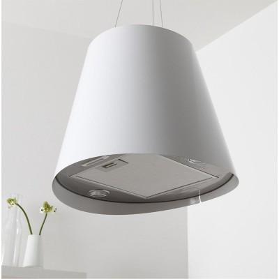 Elica Juno wh/f/50 suspended island hood 50 cm white