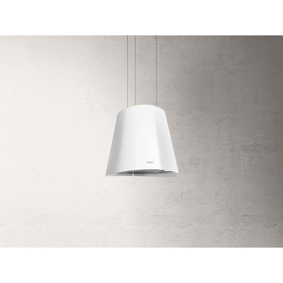 Elica Juno wh/f/50 hotte îlot suspendue 50 cm blanc