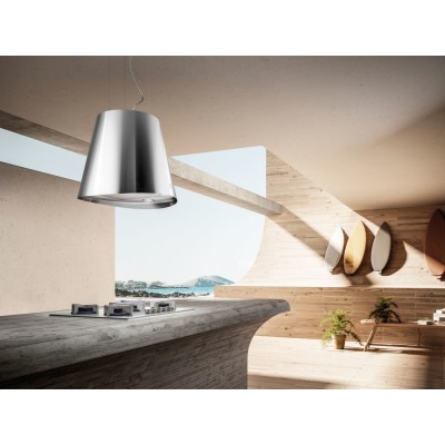 Elica Juno ix/f/50 suspended island hood 50 cm stainless steel