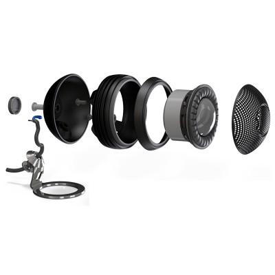 Cabasse The Pearl Keshi 2.1 Stereo Hi-Fi System Czarny