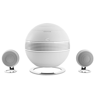 Cabasse The Pearl Keshi 2.1 Sistema Hi-Fi estéreo Blanco