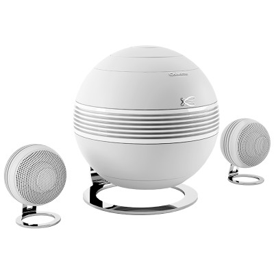 Cabasse The Pearl Keshi 2.1 Stereo Hi-Fi System Biały