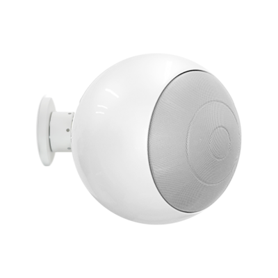 Altavoz de pared Cabasse Baltic 5 On Wall blanco mate de alta gama