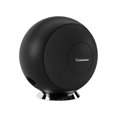 Cabasse Riga 2 On Base pair of speakers satellite speakers black