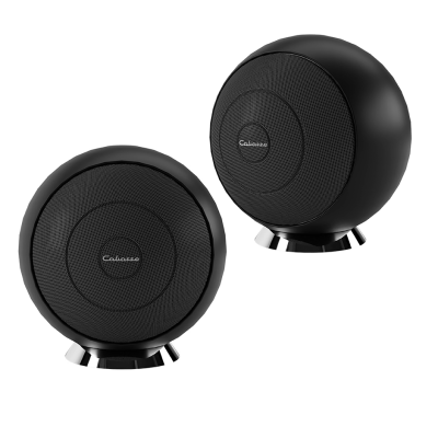 Cabasse Baltic 5 On Base Par de altavoces satélite negros mate