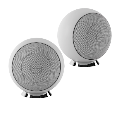 Cabasse Baltic 5 On Base par de altavoces satélite blanco mate