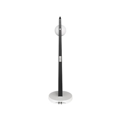 Cabasse iO3 On pair floor stands for main front speakers white