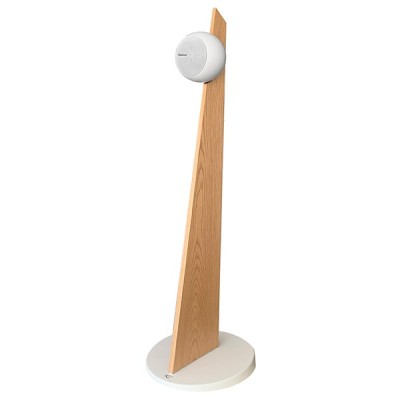 Cabasse iO3 On Stand Floorstanding Speaker Main Front Wood - White