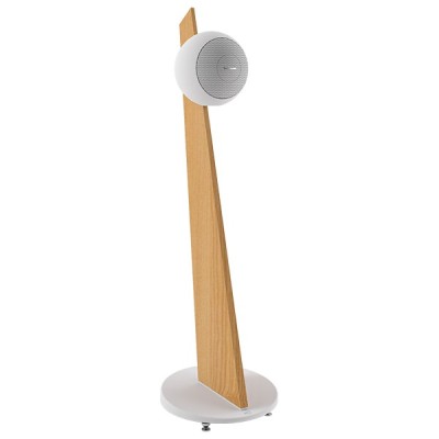 Cabasse Riga 2 On Stand floor front speaker white - wood