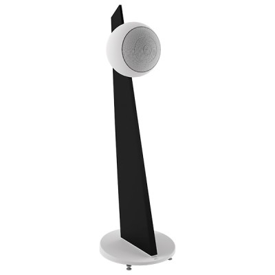 Cabasse Baltic 5 On Stand pair of floorstanding front speakers white - black