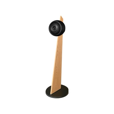 Cabasse Baltic 5 On Stand Paar Front-Bodenlautsprecher aus Holz – Schwarz