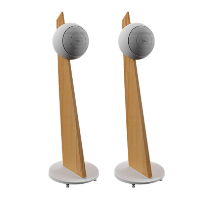 Cabasse Baltic 5 On Stand Pair of Floorstanding Front Speakers Wood - White