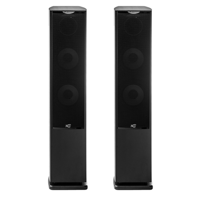 Cabasse Jersey mc170 3-way hi-fi front speaker pair - Ebony Black