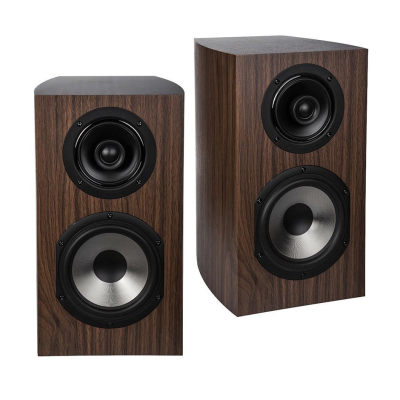 Cabasse Antigua mc170 pair of 3-way hi-fi front speakers dark oak