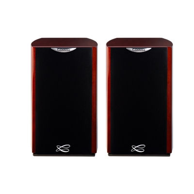 Cabasse Murano 3-way front speaker pair - Gloss Mahogany