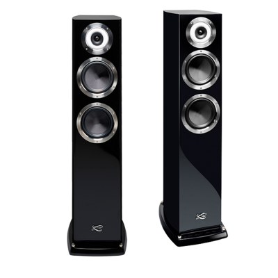 Cabasse Murano Alto Pair of Front Floor Speakers Gloss Black