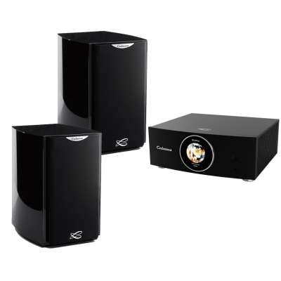 Cabasse Abyss + Murano sistema de alta fidelidad completo negro