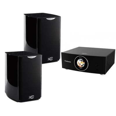 Cabasse Abyss + Murano sistema hi-fi completo nero