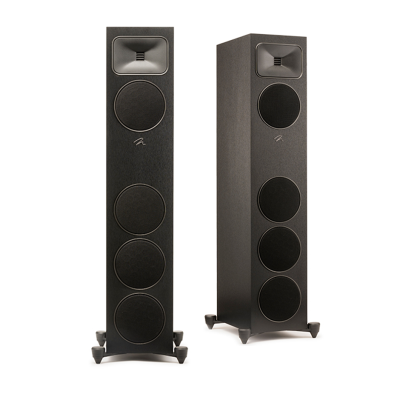 MartinLogan Foundation F1 par de altavoces frontales de suelo, negro