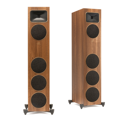 MartinLogan Foundation F1 par de altavoces frontales de suelo de nogal