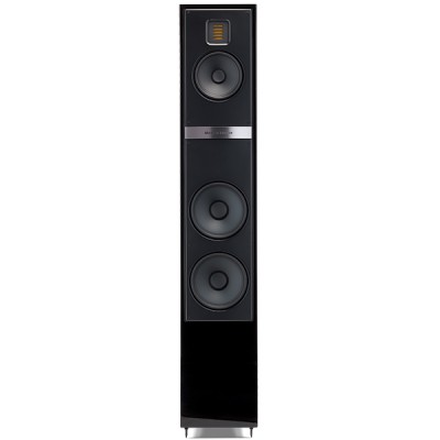 MartinLogan Motion 40i par de altavoces frontales de suelo en negro brillante