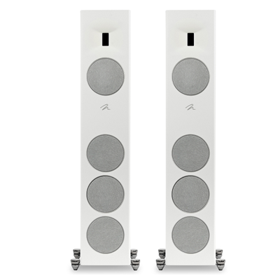 MartinLogan Motion XT F100 paire d'enceintes avant sur pied blanches